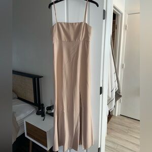 Amsale bridesmaid dress.